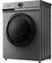 Midea 7KG Front Load Inverter Washing Machine, Silver - MF100W70B/TT