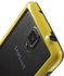 Backless TPU & PC Bumper Frame for Samsung Galaxy Note 4 N910 - Yellow