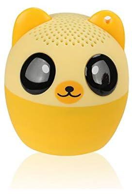 Mini Bluetooth Speaker,Mini Portable Speaker Cartoon Animal Bluetooth Speaker Powerful Rich Room-filling Sound For Smart Phone And Any Bluetooth Enabled Device(Yellow Bear) (Packaging May Vary)