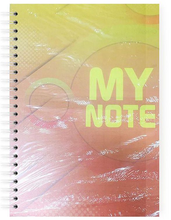 Spiral Notebook - 100 Papers - Size A4  x 3 Pieces