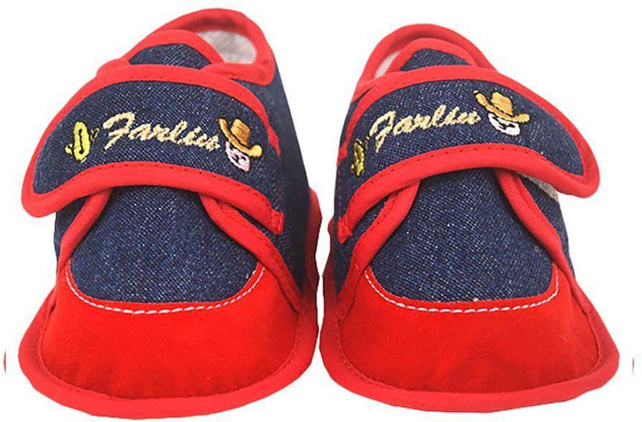 Farlin - Baby Booties - Red- Babystore.ae
