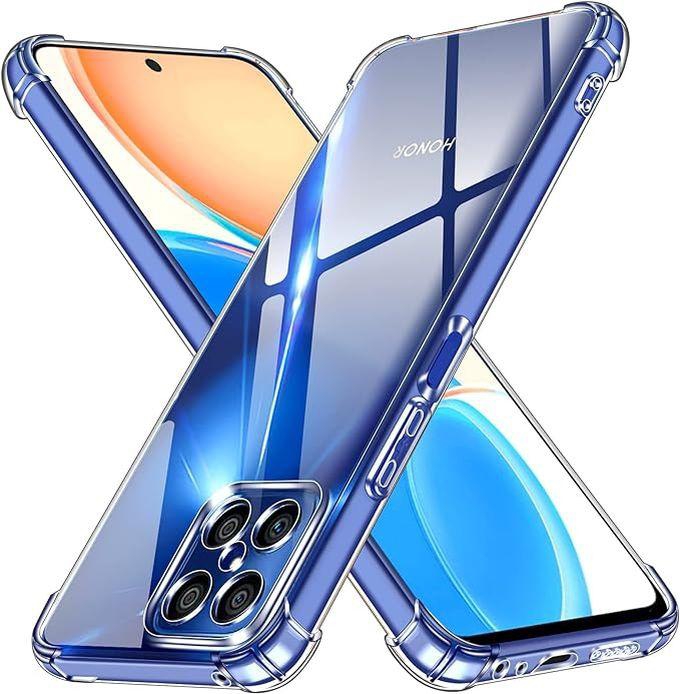 Ten Tech Transparent Cover With Anti-shock Corners Made Of Heat-resistant Polyurethane For Honor X8 4G – Transparent