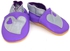 Nelli'Z Purple Shoes For Newborn Girls