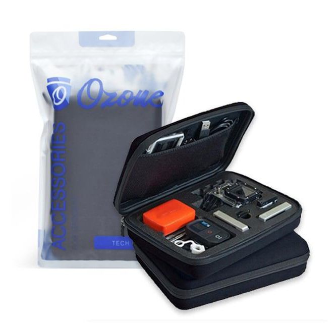 Ozone - GoPro Hero 7, Hero 6, Hero 5, Hero 4, Hero 3 Shockproof Portable Case Camera Bag Box - Large Size