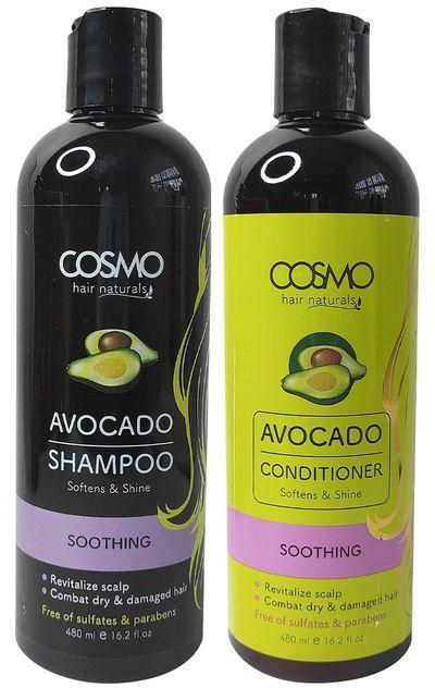 velstand spisekammer lastbil Cosmo Soothing Avocado Soft & Shiny Hair Shampoo + Conditioner 480ml price  from jumia in Kenya - Yaoota!