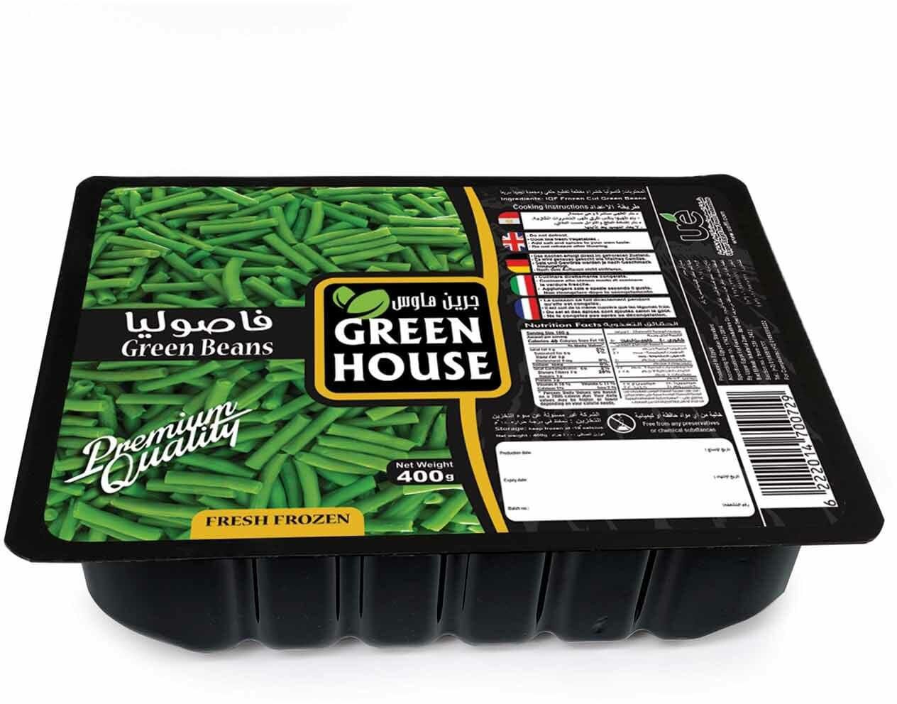 Green House Cut Green Beans - 400 gram