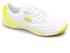 Activ White & Neon Yellow Round Outdoor Football Shoes