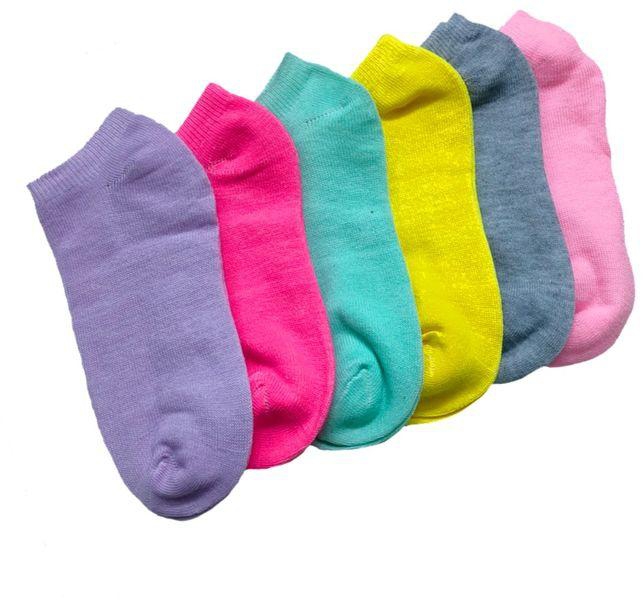 6 Pairs Of Attractive Socks, Multicolor