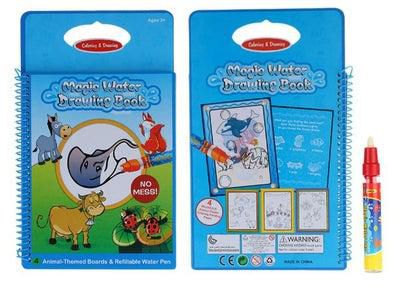 Magic Water Drawing Book With Magic Pen T361 Multicolour