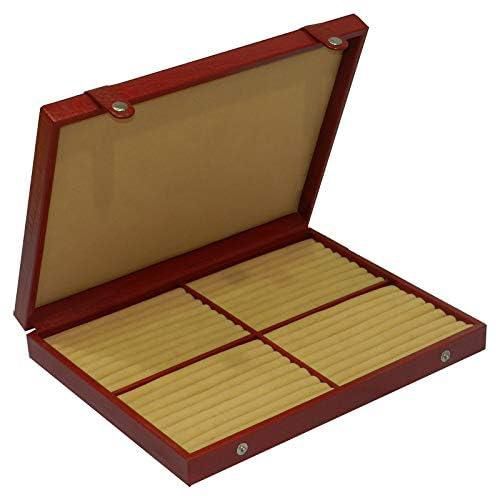 Laveri Premium Leather Multi-Functional Jewelry Organizer Box for Women Men Storage box for Ring Earring Cufflink Stud