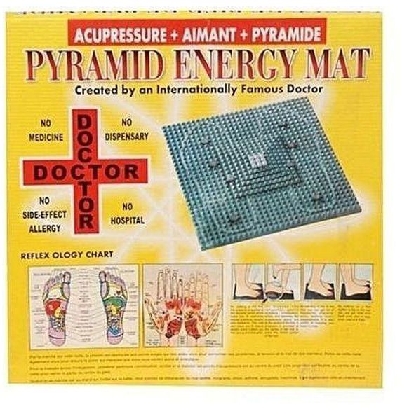 Pyramid Reflexology Acupressure Energy Mat
