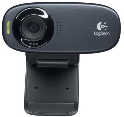 كاميرا ويب HD عالية الدقة C310 بدقة 720 بيكسل لتصوير فيديو سريع، اسود