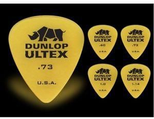 Jim Dunlop 4210 Ultex STD (HORN) 0.60 / 0.73/ 1.0 mm, 5pcs (Yellow)