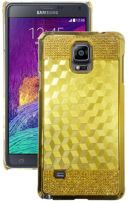 Samsung Galaxy Note4 Golden cover case with Screen Protector Bee Home