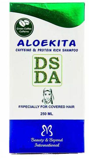 Beauty & Beyond Aloekita Caffeine & Protein Shampoo Specially For Covered Hair 250 Ml