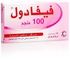 Fevadol 100 Mg, Suppositories, Analgesic & Antipyretic - 10 Pcs