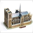 3D Puzzle Notre Dame De Paris Educational LED 3D Puzzle - 149 Pieces