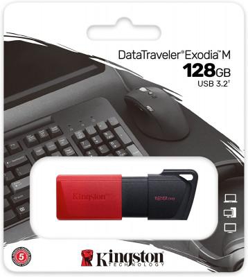 Kingston DataTraveler Exodia M USB 3.2 Flash Drive 128GB
