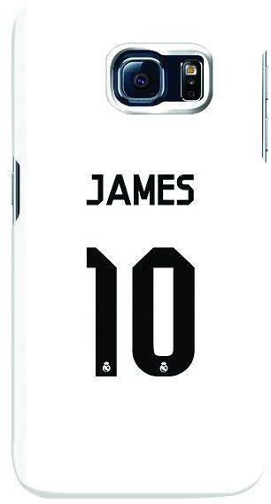 Stylizedd Samsung Galaxy S6 Edge Premium Slim Snap case cover Matte Finish - James Real Jersey