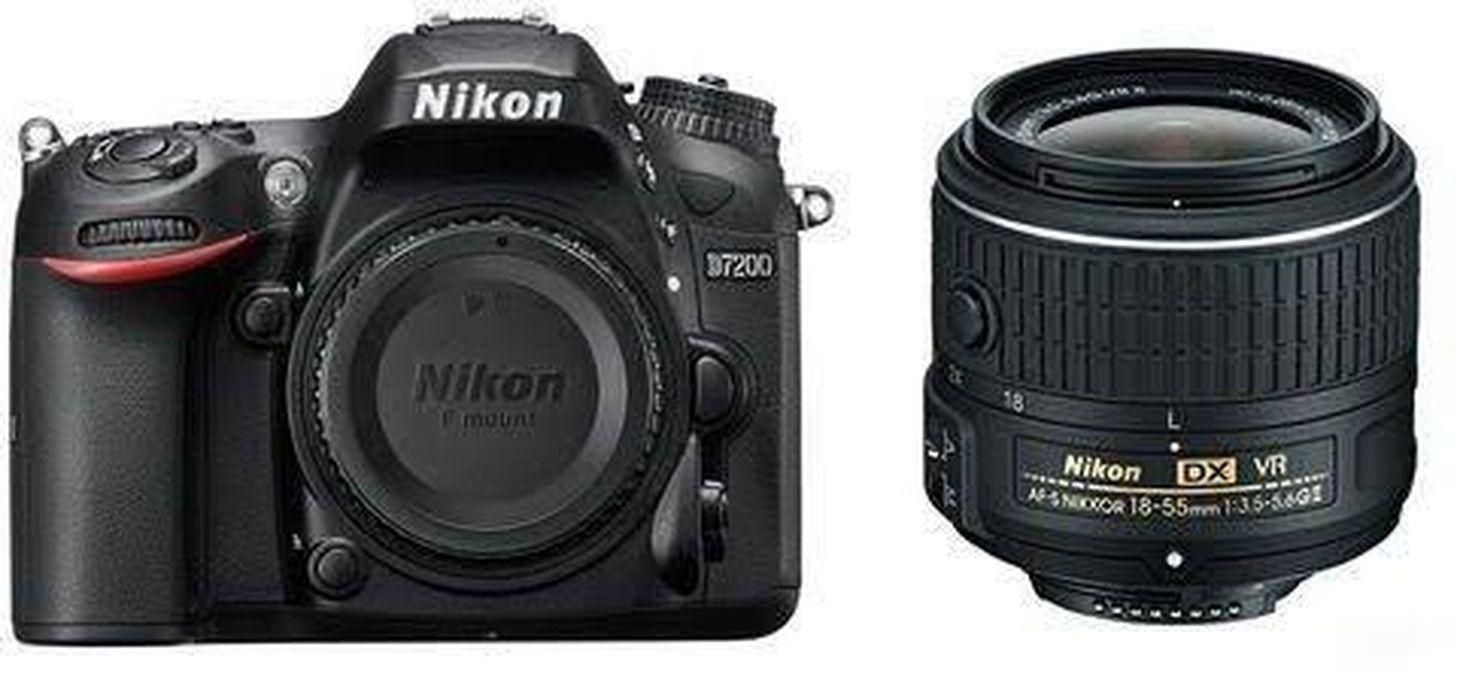 Nikon D7200 DSLR Camera With 18-55mm Lens
