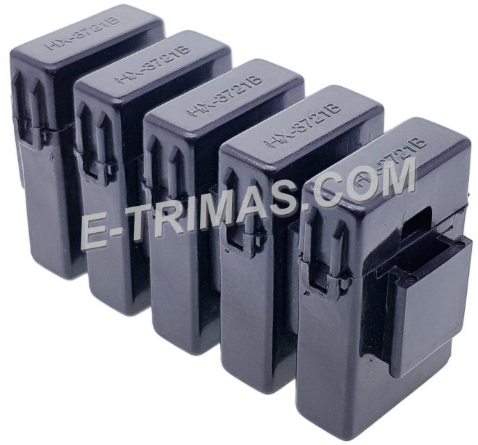 E-trimas S-3721B Blade Plug Fuse Interlocking Socket Holder Connector (10 PCS)	