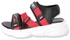Comfortable Casual Sandals Red/Black/White