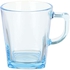 Get Pasabahce Glass Cup Set, 6 Pieces, 270 ml - Light Blue with best offers | Raneen.com