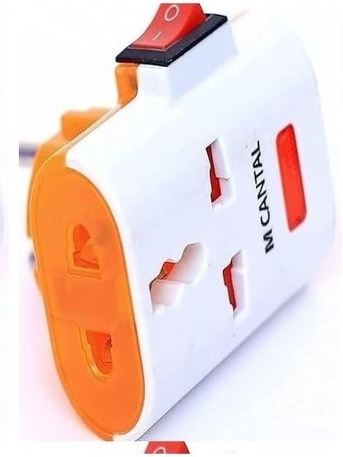 Dual Outlet To Dual Output Switch Adapter (1, Different Color)