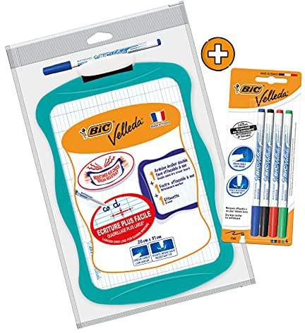 Velleda Double-sided school board Dry erase with dry erase 21 x 31 cm 