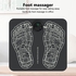 Generic Foot Massager Pad - 6 Modes Portable Foot Massager Machine, 9-Speed Adjustment Folding Foot Massage Pad, Foot Stimulating Massager For Home Use Generic