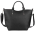 Sorftmann Ladies Handbag with Detachable Strap - Black
