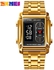 Skmei Mens Watches Sport Casual Analog Quartz Wristwatch - Gold