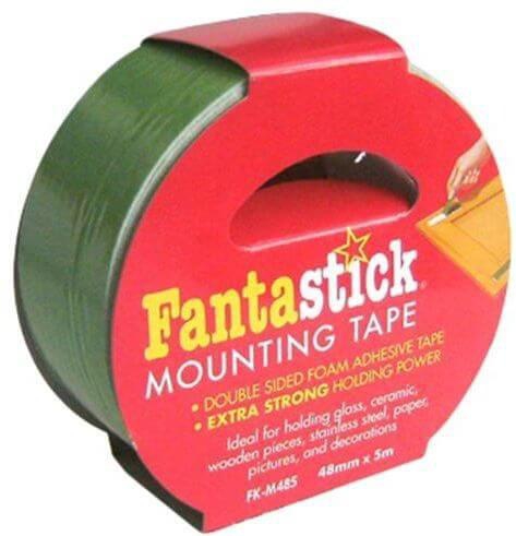 Fantastick Double Sided Foam Adhesive Tape 48mm X 5m