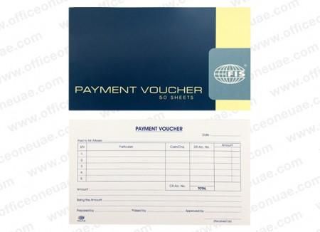 FIS Payment Voucher Book, 50 sheets