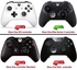 eXtremeRate Black Soft Anti-Slip Silicone Cover Skins, Controller Protective Case for New Xbox One Elite Series 2 with Thumb Grips Analog Caps