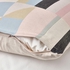 LYKTBÄRARE Cushion cover, light beige/multicolour, 50x50 cm - IKEA