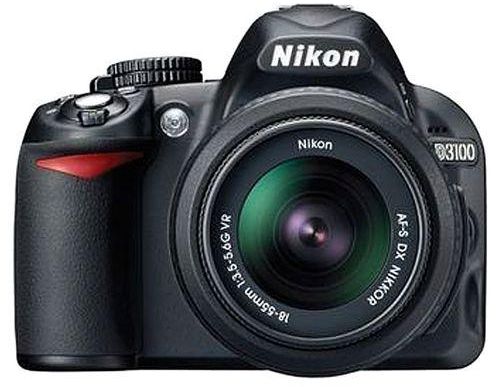Nikon Nikon D3100 Digital Camera With 18-55mm Lens (Black)