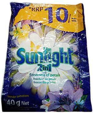 Sunlight 2 in 1 Hand Washing Powder with Freshness of Petals – 24 x 40g