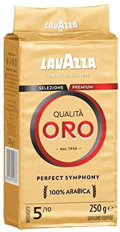 Lavazza Qualita Oro Whole Bean Coffee Blend, Medium Roast, 250 g