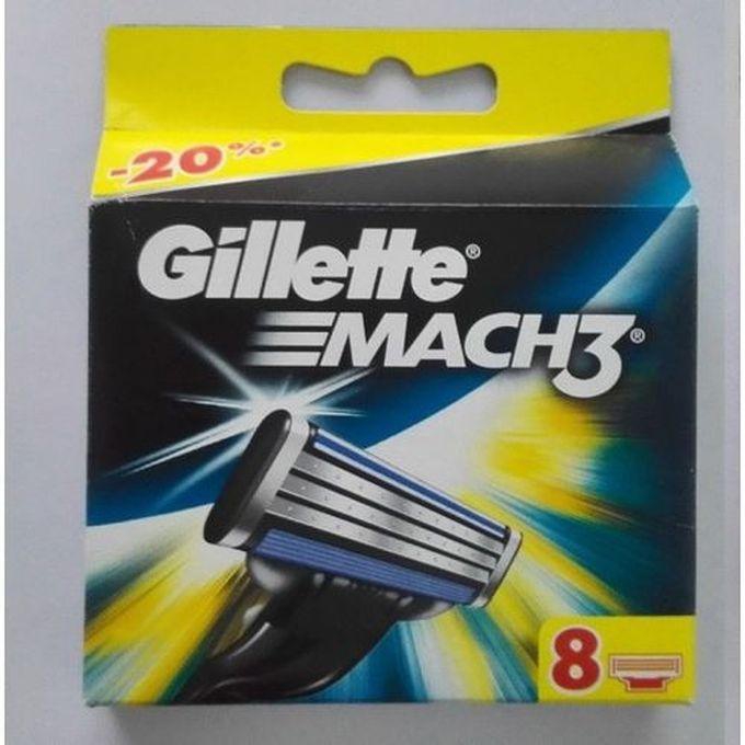Gillette Mach 3 Razor - 8 Cartridges