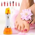 CNAIER Hand And Foot Nail Care Electric Manicure And Pedicure Set, For