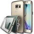 Rearth Ringke FUSION Premium Crystal Clear Back Hard Case for Samsung Galaxy S6 Edge - Smoke Black