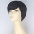 Girls Straight Short Hair Synthetic Wig Fashion Party Cosplay Wig Daily Wear Black