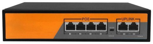 Switch POE Hub 4+2 Port/Switch POE 4 Port