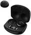 CP9 TWS Bluetooth Wireless On-Ear Headphones With Microphone Black