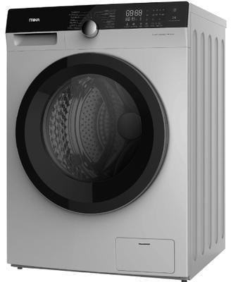 Mika Washing Machine, Washer and Drier Combo, Inverter Motor, Fully-Automatic, 10/7 Kgs Wash & Dry, Dark Silver