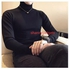 Fashion Turtle Neck Sweater - (Black)