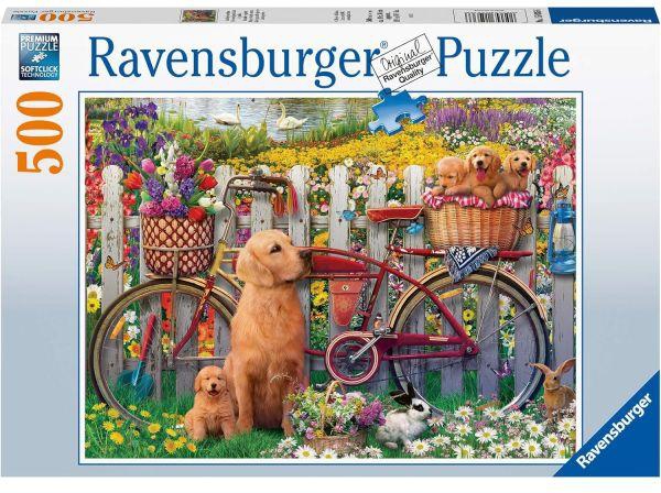 Ravensburger Cute dogs in the garden