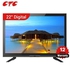 CTC 22" INCHES LED DIGITAL TV- BLACK WITH FREE TO AIR CHANNELS-