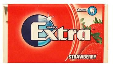Extra Strawberry Chewing Gum 11.5 G